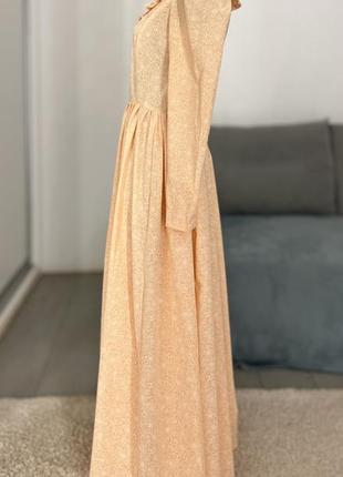 Винтажное миди платье в цветочный принт No5156 фото