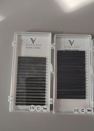 Ресницы viva lash, nagaraku, lex планшетки для наращивания ресниц различные размеры