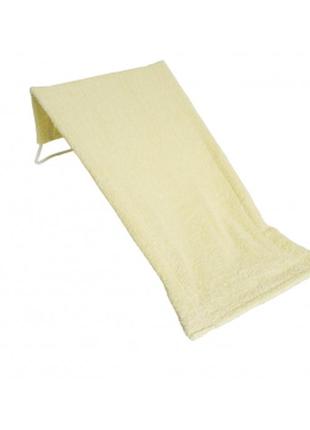 Лежак для купання tega, високий, 100% бавовна, кремовий, dm-020wysoki-119