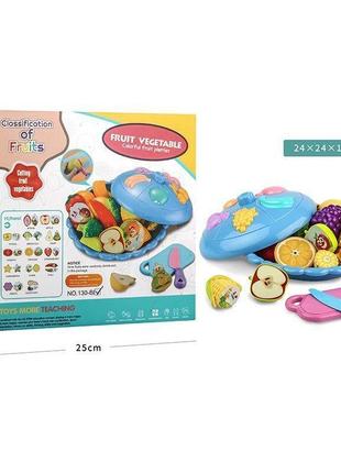 Ігровий набір продуктів bambi на таці, 130b1