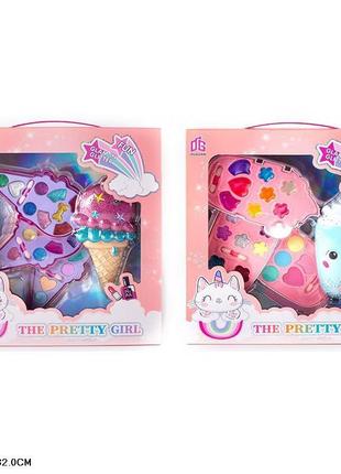 Косметика дитяча ігрова, тіні для повік, 3 яруси 2 види, 2602f