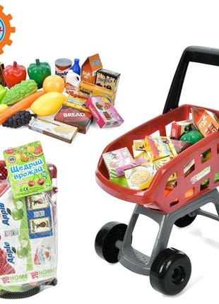 Візок супермаркет ігрова metr+ продукти, 668-130c1