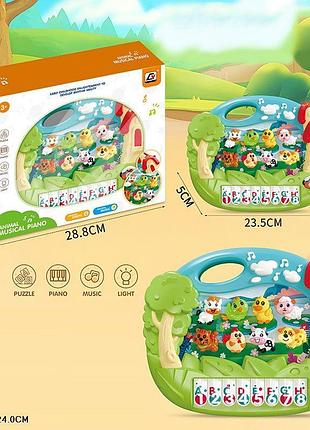 Игрушка музыкальная орган животные, музыка, cy-8018b