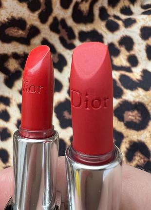 Набор помад christian dior. лимитка. оригинал.