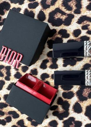 Набор помад christian dior. лимитка. оригинал.