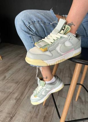 Nike dunk low jumbo mint foam1 фото