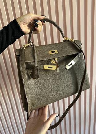 Женская сумка эрмес hermes kelly togo1 фото