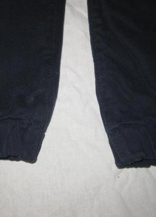 3-4 роки, теплі штани на флісі темно-синього кольору lcw карго4 фото