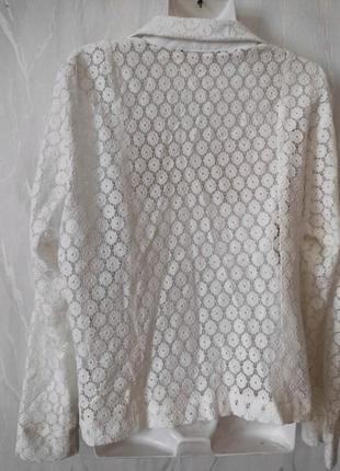 Гарна блузочка-косуха з мережива ,молдова3 фото