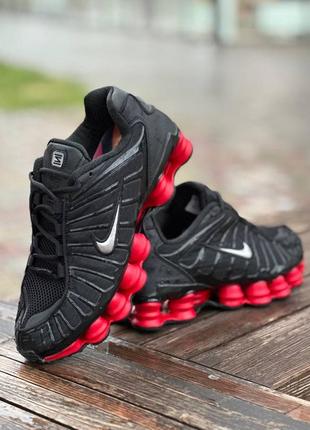 Nike shox tl black\red