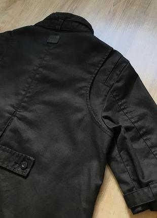 Куртка джинсовая пиджак с укороченным рукавом жакет6 фото