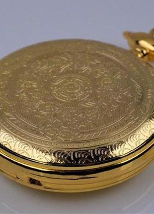 Часы карманные кварцевые (цвет - золото) арт. 04816