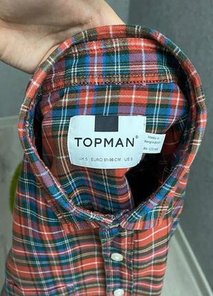 Клетчатая рубашка от бренда topman5 фото