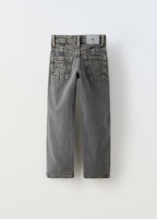 Джинсы от zara straight-leg jeans4 фото