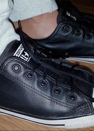 Converse all star кеды кроссовки балетки 37р кожа