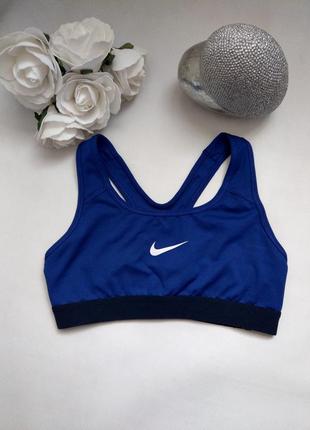 Спортивный топ бра dri-fit swoosh от nike2 фото