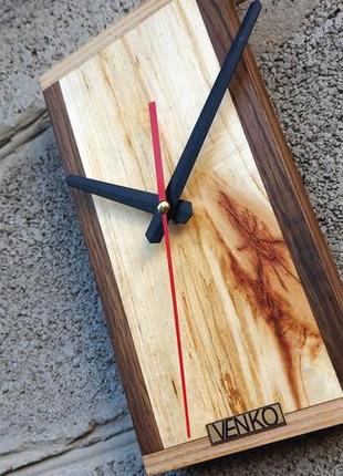 Настінні годинники в сучасному дизайні, дерев'яні настінні годинники6 фото
