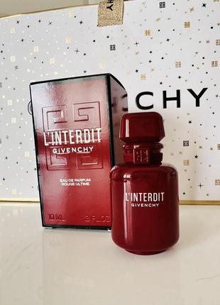 Givenchy l'interdit rouge ultime парфумована вода