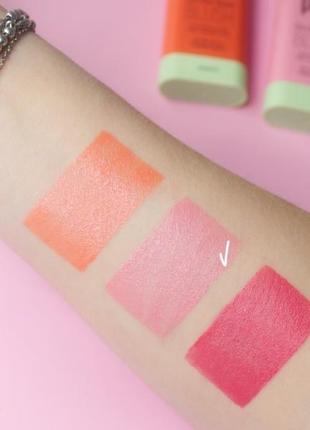 Кремові рум’яна pixi on-the-glow blush tinted moisture stick відтінок fleur4 фото