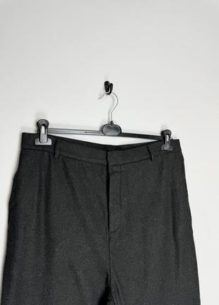 Cos стильні брюки у глибоко сірому кольорі.3 фото