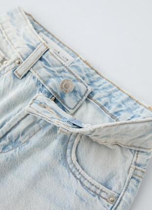 Джинсы от zara straight-leg jeans3 фото