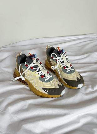 Кроссовки nike travis scott x air max 270 react eng 'cactus trails'