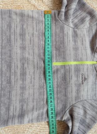Флисовая кофта на короткой молнии, джемпер, реглан, флис, на 2-3 года, 90-98 см, decathlon9 фото