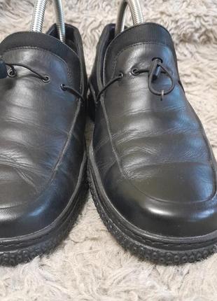 Кожаные туфли-лоферы-мокасины1 фото