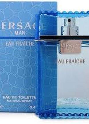 Туалетна вода versace man eau fraiche edt 100ml4 фото