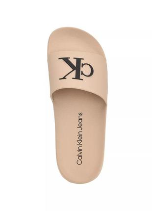 Новые шлепанцы calvin klein (ck slide sandal)с америки 9us,8us,7us5 фото