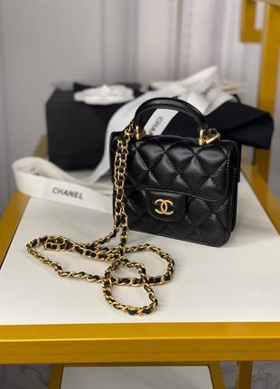 Дуже рідкісна сумка стилі chanel flap coin purse with chain