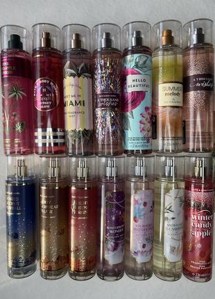 Спрей для тела bath &amp; body works