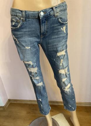 Красивые джинсы от бренда zara / 34/