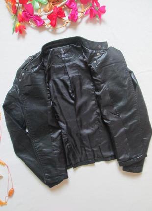 Шикарная курточка косуха экокожа yarina 💜🌺💜3 фото