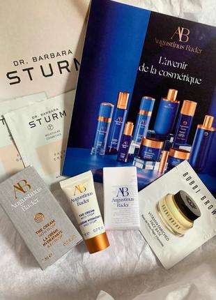 Augustinus bader / bobbi brown / barbara sturm  пробнік мініатюра