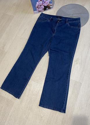 Джинси великий розмір джинсы синие большой размер1 фото