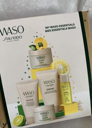 Набір мініатюр shiseido waso маски1 фото