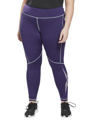 Жіночі легінси reebok workout ready vector grande taille1 фото