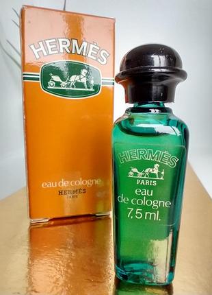 Eau de cologne hermes hermes, мініатюра 7,5 мл