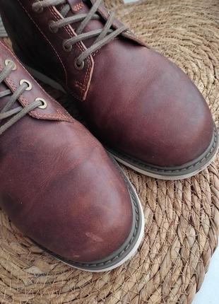 Кожаные мужские ботинки timberland3 фото