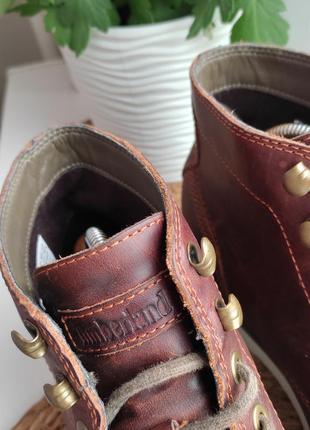 Кожаные мужские ботинки timberland4 фото