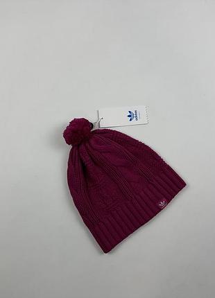 Нова в'язана шапка adidas