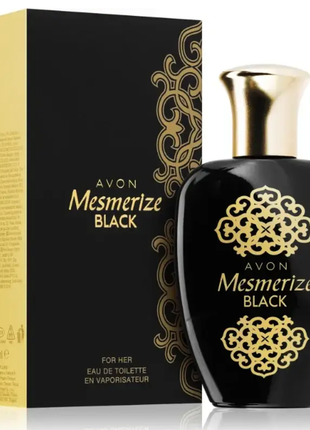 Туалетна вода avon mesmerize black для неї