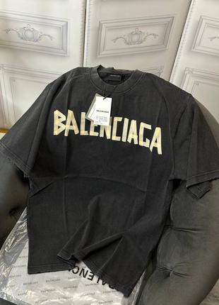 Премиум футболка в стиле balenciaga