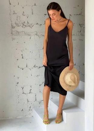 Самое трендовое платье тренд классическое платье - комбинация из шелка шелковая