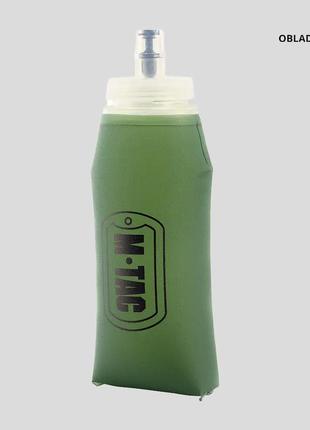 Бутылка для воды мягкая m-tac 500 мл олива