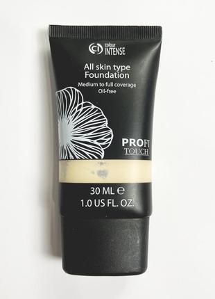 Новый тональный крем color intense touch prof