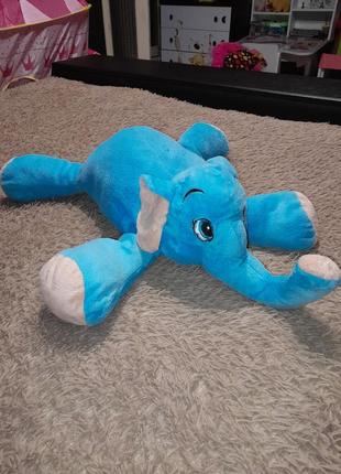 Слон подушка игрушка мягкая2 фото