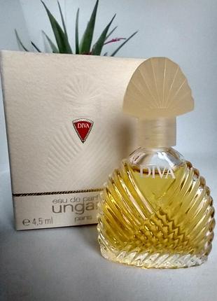 Emanuel ungaro diva мініатюра 4.5ml вінтаж