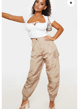 Топ crop top prettylittlething3 фото